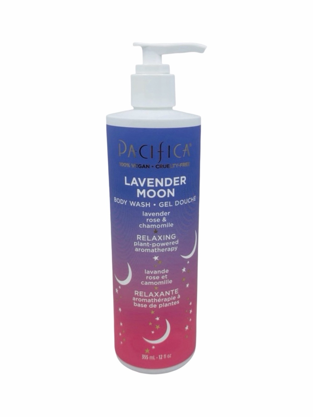 Pacifica Lavender Moon Body Wash - 12 fl oz / 355 ml